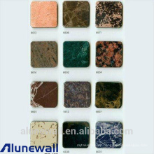 Alunewall wooden texture A2/ B1 class fireproof aluminium composite panel FR/A2 acp with max 2 meter width